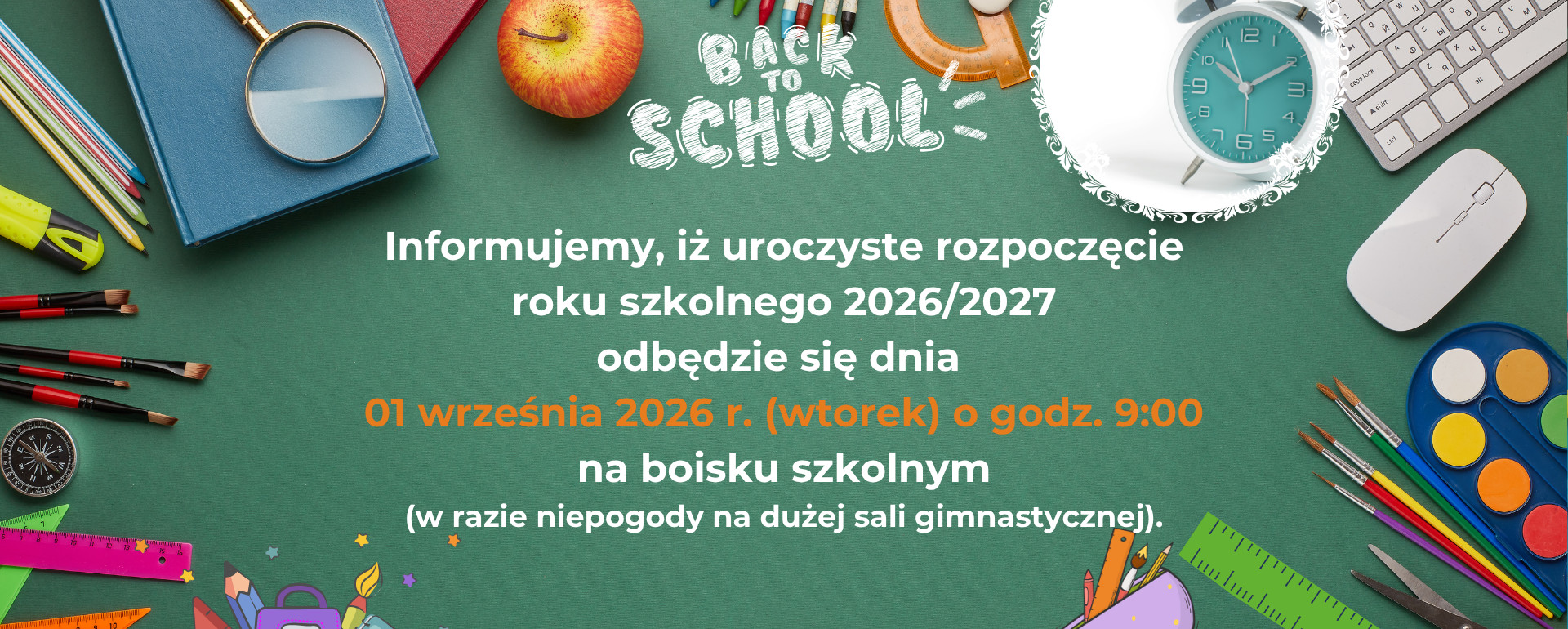 Rozpoczęcie roku 2026/2027